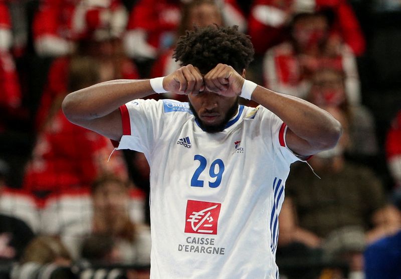 &copy; Reuters. La France n'a plus franchi les demi-finales de l’Euro de handball depuis 2014 et leur dernier sacre sur le continent. /Photo prise le 28 janvier 2022/REUTERS/BERNADETT SZABO