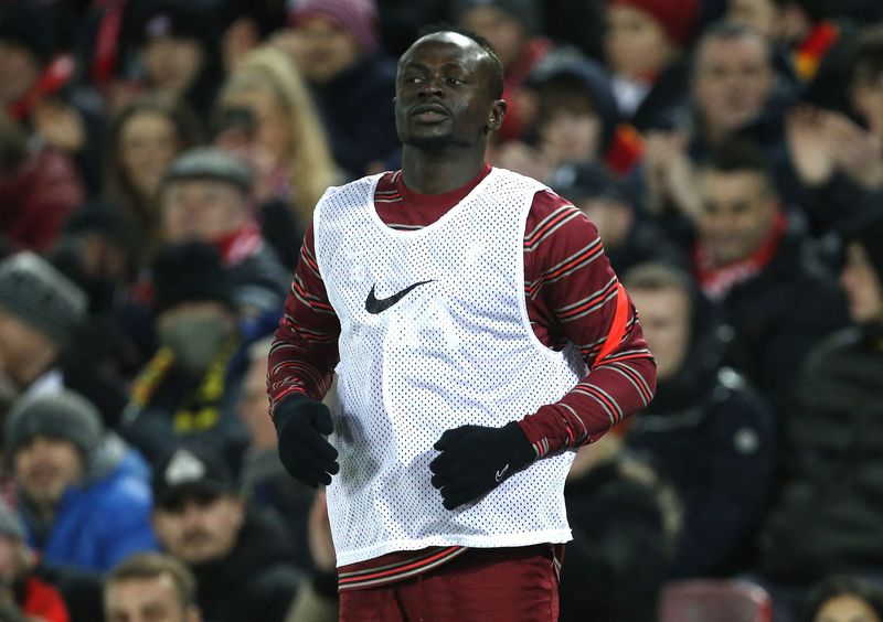 &copy; Reuters. Sadio Mané a offert la victoire à Liverppol et permet aux Reds de mettre la pression sur City. /Photo prise le 2 mars 2022/REUTERS/Craig Brough