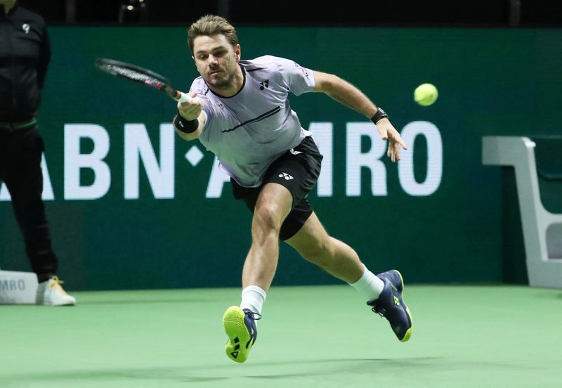&copy; Reuters. Défaite au premier tour pour Stan Wawrinka à l'ATP de Montréal./Photo prise le 16 février 2019/REUTERS/Yves Herman