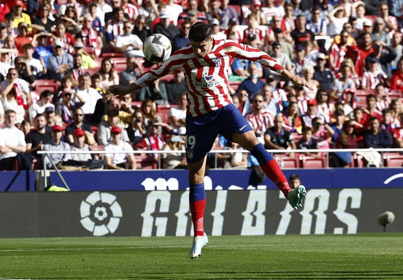 &copy; Reuters. L'Atlético a concédé son troisième match nul de la saison/Photo prise le 6 novembre 2022/REUTERS/JUAN MEDINA