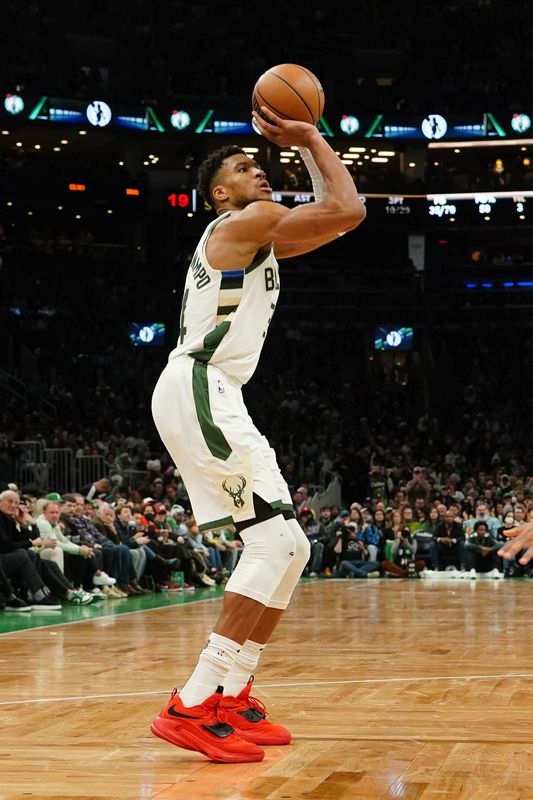 © Reuters. Giannis Antetokounmpo a contribué à la victoire des Bucks en inscrivant 55 points, 10 rebonds et 7 passes décisives.         /Photo prise le 26 décembre 2022/REUTERS/USA TODAY USPW