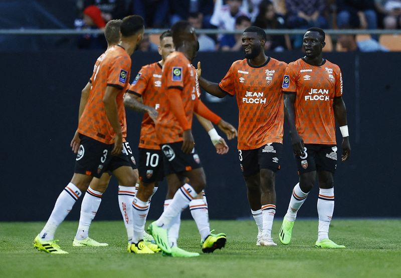 &copy; Reuters. Lorient a retrouvé la victoire après un match nul et une défaite en Ligue 1. /Photo prise le 7 septembre 2022/REUTERS/Stephane Mahe