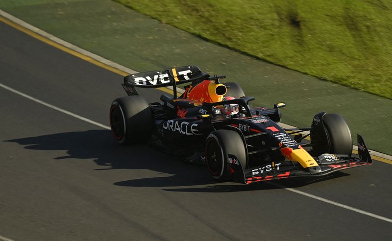 © Reuters. Max Verstappen a signé la 37e victoire de sa carrière en Formule sur ce Grand Prix d'Australie.  /Photo prise le 2 avril 2023/REUTERS/Jaimi Joy