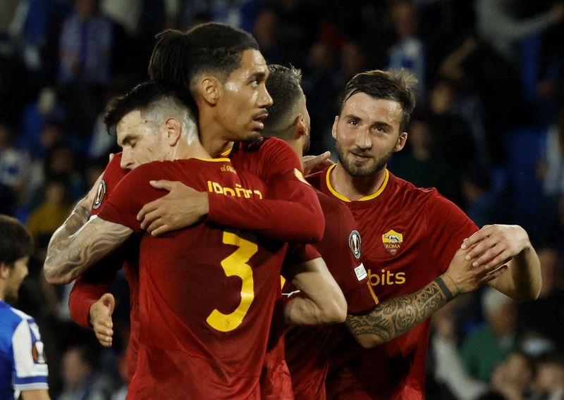 &copy; Reuters. L'AS Roma a enchainé un troisième succès de rang en Série A. /Photo prise le 16 mars 2023/REUTERS/Vincent West