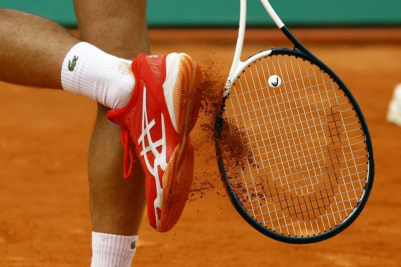 &copy; Reuters. Alcaraz, Rublev, Zverez poursuivent leur chemin vers les 8e de finale de l'ATP 1000 de Madrid. /Photo prise le 13 avril 2023/REUTERS/Eric Gaillard