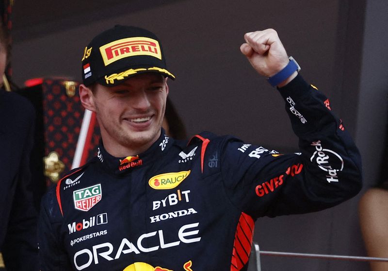 &copy; Reuters. Max Verstappen a remporté son 39e succès en carrière, le deuxième à Monaco. /Photo prise le 28 mai 2023/REUTERS/Stephane Mahe