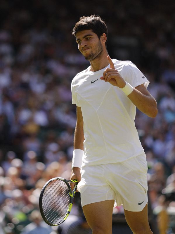 © Reuters. Court Wimbledon  /Photo prise le 7 juillet 2023/REUTERS/Andrew Couldridge