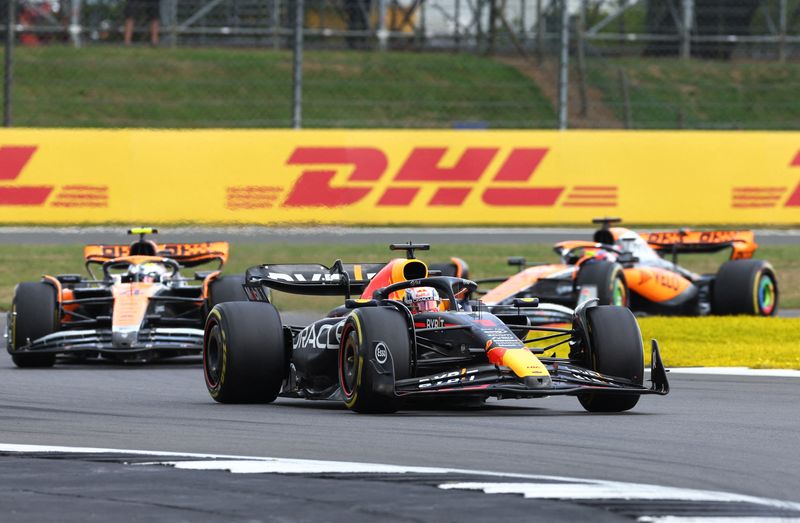 &copy; Reuters. Max Verstappen a encore une fois dominé cette course.   /Photo prise le 9 juillet 2023/REUTERS/Andrew Boyers