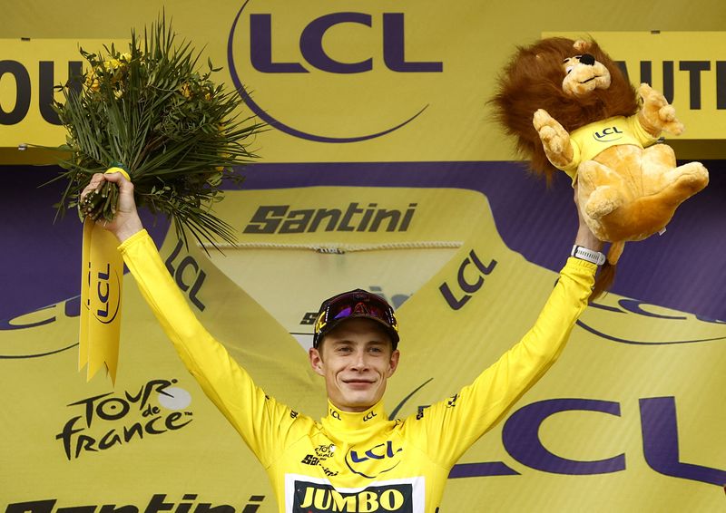 © Reuters. Tour de France/Photo prise le 18 juillet 2023/REUTERS/Stephane Mahe