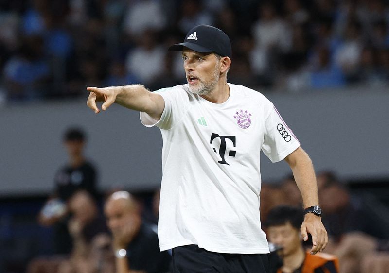 &copy; Reuters. Tuchel s'apprête à débuter sa première saison avec le Bayern  /Photo prise le 26 juillet 2023/REUTERS/Kim Kyung Hoon