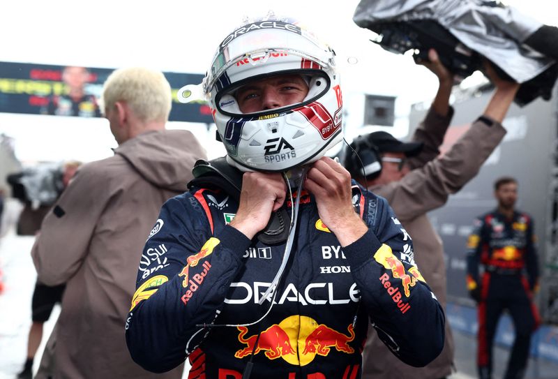 © Reuters. Verstappen compte désormais 138 points d'avance au classement pilotes.  /Photo prise le 27 août 2023/REUTERS/STEPHANIE LECOCQ