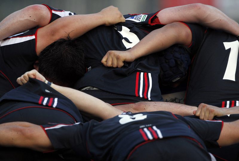 &copy; Reuters. Toulon s'impose dans la douleur face au Racing 92. /Photo prise le 24 avril 2010/REUTERS/Bobby Yip