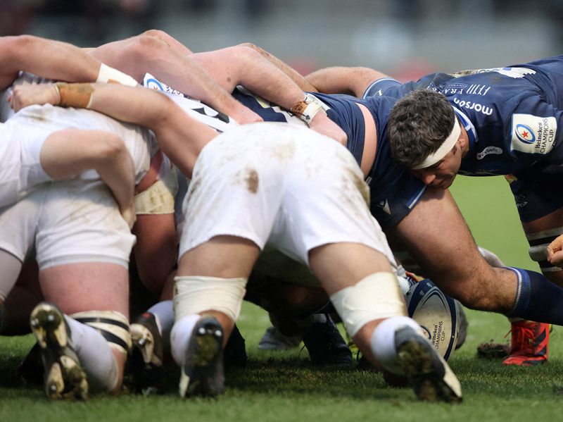 &copy; Reuters. Montpellier est dernier de Top 14 avec 3 points /Photo prise le 23 janvier 2022/REUTERS/Molly Darlington