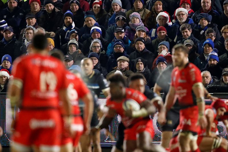 © Reuters. Toulon est invaincu à domicile en championnat cette saison   /Photo prise le 16 décembre 2017/REUTERS/Andrew Boyers