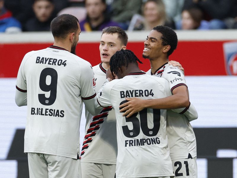 &copy; Reuters. Le Bayer Leverkusen a (encore) gagné en Bundesliga./Photo prise le 17 février 2024/REUTERS/HEIKO BECKER