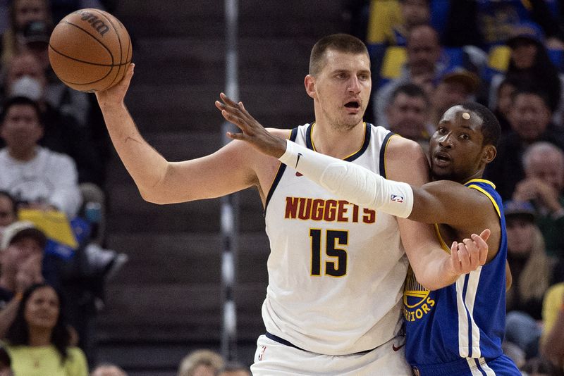 &copy; Reuters. Jokic a une moyenne de 26 points, 12 rebonds et 9 passes décisives cette saison  /Photo prise le 26 février 2024/REUTERS/D. Ross Cameron