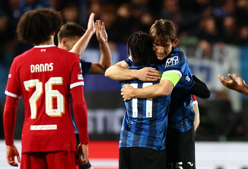 L'Atalanta élimine Liverpool, Rome s'offre Milan