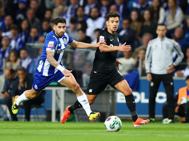 Le Sporting accroche un nul conte Porto au bout du suspens